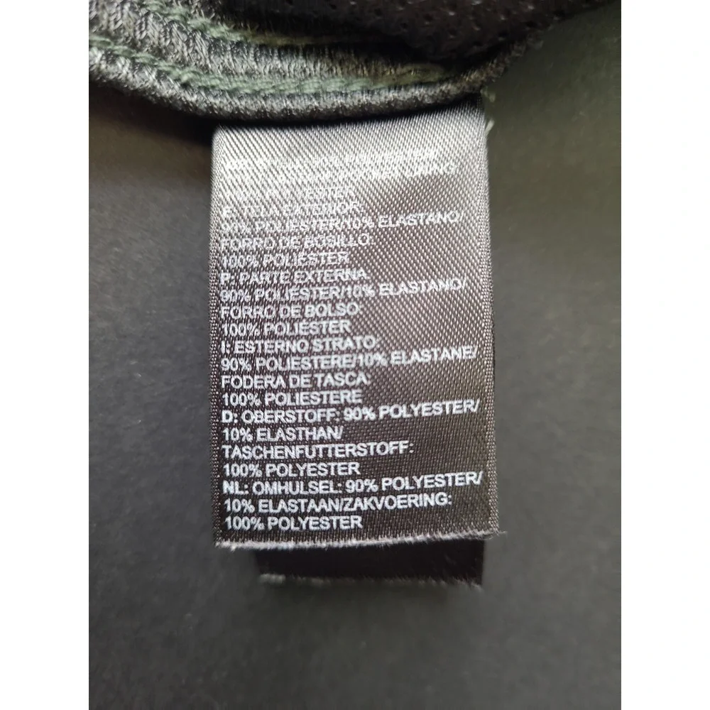 The North Face Men's 32 Stretch Hiking Shorts Gray Green Polyester Outdoor